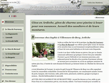 Tablet Screenshot of mas-de-baraud.com